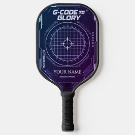 Benutzerdefiniertes, gebürstetes Stahl-Präzisions- Pickleball Schläger