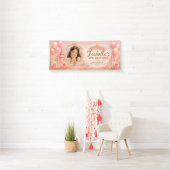 Benutzerdefiniertes Geburtstagsbanner für Mädchen, Banner (Insitu)
