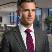 Benutzerdefiniertes geometrisches 3D-Würfelmuster  Krawatte