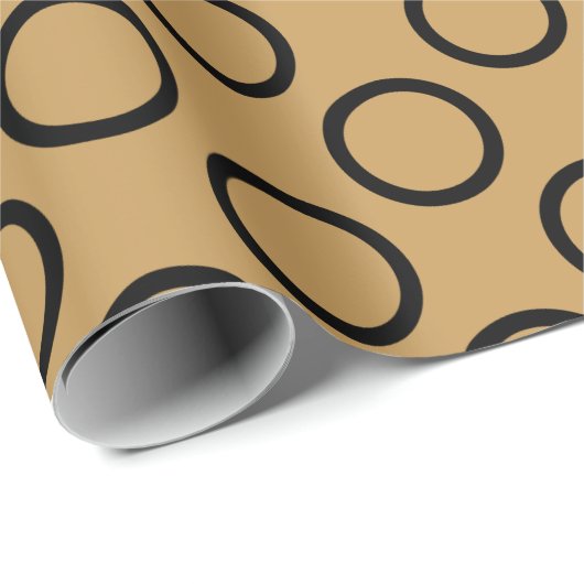 Benutzerdefiniertes geometrisches Reißmuster für d Geschenkpapier (Rolleneckpunkt)