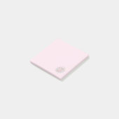 Benutzerdefiniertes Geschäft - Hintergrundlogo Ros Post-it Klebezettel (angewinkelt)