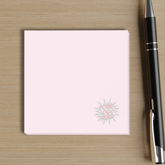 Benutzerdefiniertes Geschäft - Hintergrundlogo Ros Post-it Klebezettel