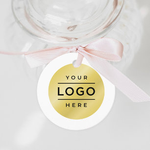 Benutzerdefiniertes Geschäft-Logo Runde Firmenphil Geschenkanhänger
