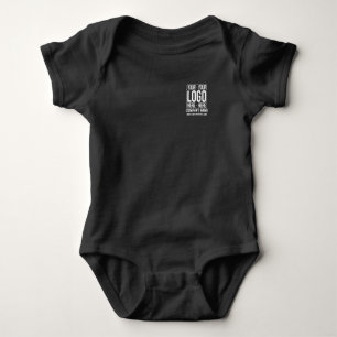 Benutzerdefiniertes Geschäft-Logo Unternehmensfirm Baby Strampler