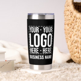 Benutzerdefiniertes Geschäft-Logo Unternehmensfirm Thermobecher