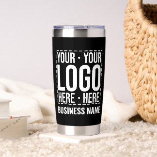 Benutzerdefiniertes Geschäft-Logo Unternehmensfirm Thermobecher