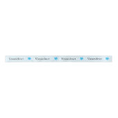 Benutzerdefiniertes Geschäftband mit Logo & Text P Satinband (Vorderseite)