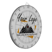 Benutzerdefiniertes Geschäftsdesign Hinzufügen ein Dartscheibe (Vorderseite Links)