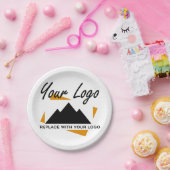 Benutzerdefiniertes Geschäftsdesign Hinzufügen ein Pappteller (Party)