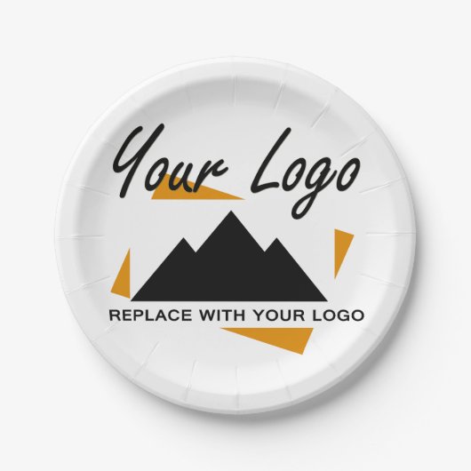 Benutzerdefiniertes Geschäftsdesign Hinzufügen ein Pappteller (Vorderseite)