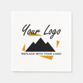 Benutzerdefiniertes Geschäftsdesign Hinzufügen ein Serviette (Vorderseite)