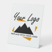 Benutzerdefiniertes Geschäftsdesign Hinzufügen ein Sockelschild (Vorderseite)