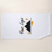 Benutzerdefiniertes Geschäftsdesign Hinzufügen ein Strandtuch (Vorderseite)