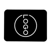 Benutzerdefiniertes Geschäftslogo Magnet (Horizontal)