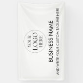 Benutzerdefiniertes Geschäftslogo Modern Professio Banner (Vertikal)