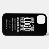 Benutzerdefiniertes Geschäftslogo Unternehmensfirm Case-Mate iPhone Hülle (Rückseite (Horizontal))