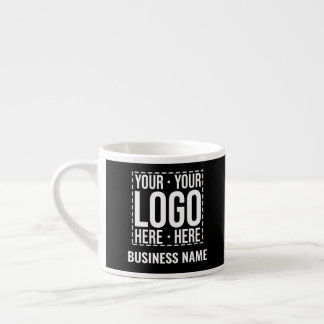 Benutzerdefiniertes Geschäftslogo Unternehmensfirm Espressotasse