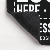 Benutzerdefiniertes Geschäftslogo Unternehmensfirm Mousepad (Ecke)
