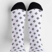 Benutzerdefiniertes Geschäftslogo Unternehmensfirm Socken (Oben)