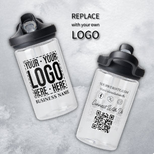 Benutzerdefiniertes Geschäftslogo Unternehmensfirm Trinkflasche