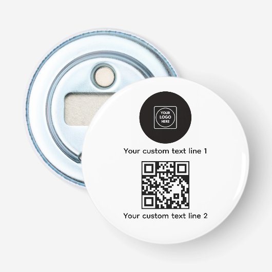 Benutzerdefiniertes Geschäftslogo Unternehmensförd Flaschenöffner (Vorderseite)