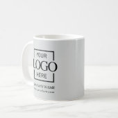 Benutzerdefiniertes Geschäftslogo Werbegeschenk fü Kaffeetasse (Vorderseite Links)