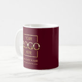 Benutzerdefiniertes Geschäftslogo Werbegeschenk fü Kaffeetasse (Vorderseite Links)