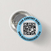 Benutzerdefiniertes Geschäftslogo Werbevorlagen-De Button (Vorne & Hinten)