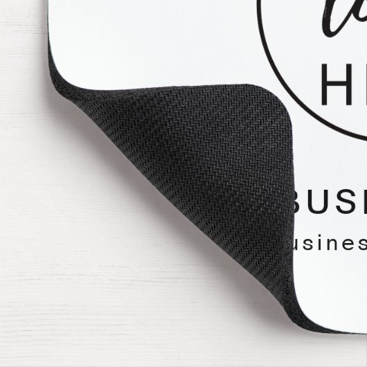 Benutzerdefiniertes Geschäftsmodell Mousepad (Ecke)