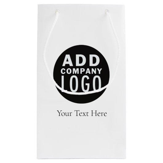 Benutzerdefiniertes Geschäftsumfeld Hinzufügen ein Kleine Geschenktüte (Rückseite)