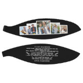 Benutzerdefiniertes Geschenk an meinen Enkel mit 5 Basketball (Panele)