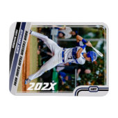 Benutzerdefiniertes Geschenk für Baseball Player i Magnet (Horizontal)