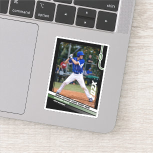 Benutzerdefiniertes Geschenk für Baseball-Spieler Aufkleber