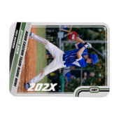 Benutzerdefiniertes Geschenk für Baseball-Spieler Magnet (Horizontal)
