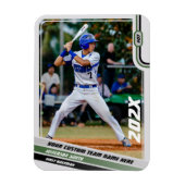 Benutzerdefiniertes Geschenk für Baseball-Spieler Magnet (Vertikal)