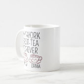 Benutzerdefiniertes Geschenk für beste Arbeitskoll Kaffeetasse (Vorderseite Links)