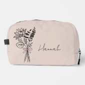 Benutzerdefiniertes Geschenk für Blumenkohl mit Bl Waschbeutel (Vorderseite)