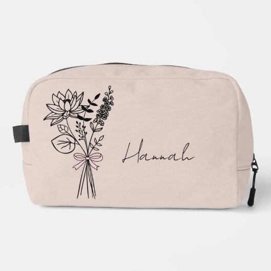 Benutzerdefiniertes Geschenk für Blumenkohl mit Bl Waschbeutel (Vorderseite)