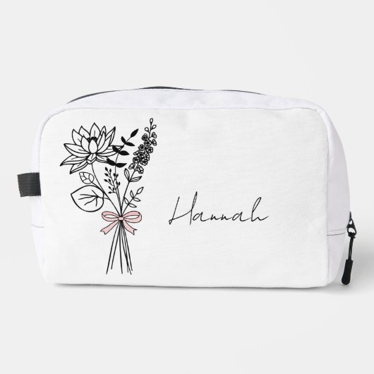 Benutzerdefiniertes Geschenk für Blumenkohl mit Bl Waschbeutel (Vorderseite)