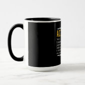 Benutzerdefiniertes Geschenk für Buchhalter Tasse (Links)