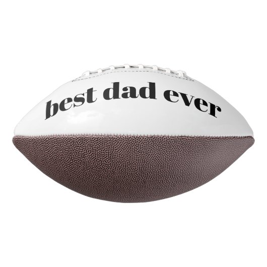Benutzerdefiniertes Geschenk für das beste Vater-F Football (Gedreht 90)
