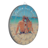 Benutzerdefiniertes Geschenk für das Foto-Dart-Mai Dartscheibe (Vorderseite Links)