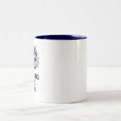 Benutzerdefiniertes Geschenk für den Crossschutz Zweifarbige Tasse (Mittel)