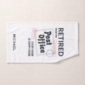 Benutzerdefiniertes Geschenk für den Ruhestand ein Handtuch (Handtuch)