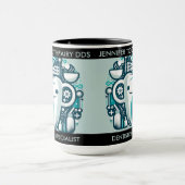 Benutzerdefiniertes Geschenk für Denstist Tasse (Zentrum)