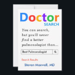 Benutzerdefiniertes Geschenk für die Pulmonologen- Feiertagskarte<br><div class="desc">Passen Sie dieses großartige Design für Ihr Lieblings-Gesundheitswesen beruflich an. Sie können den Namen und die Spezialität leicht ändern,  um ein Geschenk zu machen,  das sie schätze. Nachricht: Sie können auch die Schriftart- und Hintergrundfarbe ändern! RXMugs.com</div>