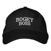 Benutzerdefiniertes Geschenk für Golfspieler Bestickte Baseballkappe (Vorderseite)