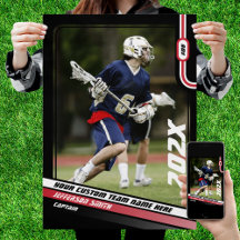 Benutzerdefiniertes Geschenk für Lacrosse Player i
