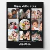 Benutzerdefiniertes Geschenk für Mama Mütter Tag 9 Fotoplatte (Vorderseite)