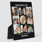 Benutzerdefiniertes Geschenk für Mama Mütter Tag 9 Fotoplatte (Seite)